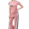 J917-5 Trening cu tricou si pantaloni aceesorizati cu capse