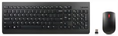 Kit TASTATURA si Mouse Lenovo, &quot;Essential&quot;, wireless, 104 taste format standard, mouse 1200dpi, 3/1 butoane, negru, &quot;4X30M39497&quot; (timbru verde 0.8 lei