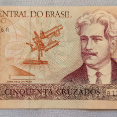 Brazilia / Brasil - 50 Cruzados ND (1986-1988) s706A
