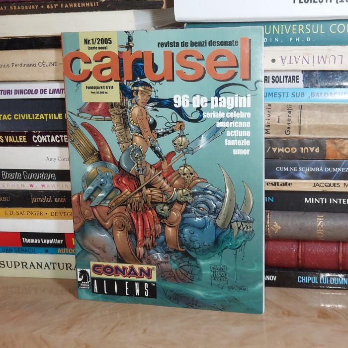 CARUSEL * REVISTA DE BENZI DESENATE , NR. 1 / 2005 ( SERIE NOUA ) #