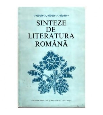 colectiv - Sinteze de literatura romana - 109790 foto
