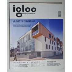 REVISTA IGLOO , HABITAT SI ARHITECTURA , NUMARUL 165 , SEPTEMBRIE , 2015