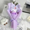 Buchet Trandafiri Săpun Parfumat cu Jucărie Plus - Cadou Aniversare, Zi &Icirc;ndrăgostiților, Decor Romantic