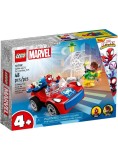 Lego(r) Marvel Spidey And His Amazing Friends Spider-mans Car And Doc Ock (10789)