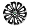 Set 4 capace roti Extra strong silver R15 pentru gama auto Skoda, Autohelix MSA