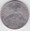 Germania 10 Deutsche Mark 1972, Europa, Argint