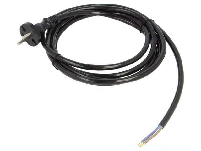 Cablu Alimentare Negru 3m 16A 2x1,5mm2