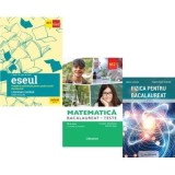 Pachet Bacalaureat 2026. Eseul. Literatura Romana. Pregatire individuala pentru proba scrisa, Matematica M2 Profil Stiinte ale naturii. Teste si Fizic