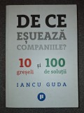 Iancu Guda&nbsp;-&nbsp;De ce esueaza companiile? (10 greseli si 100 de solutii)