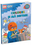 Colorez și mă distrez &icirc;n Orașul LEGO! - Paperback - Gama