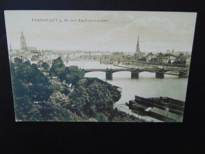 C.P.GERMANIA -FRANKFURT -NECIRCULATA foto