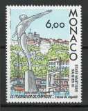 Monaco 1986 Mi 1775 MNH - 25 de ani statuia &bdquo;Scafandrul Olimpic Springboard&rdquo;