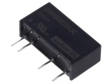 Convertor DC/DC 0,75W, 5V DC, eficiență 68%, Murata Power Solutions