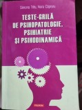 TESTE -GRILA DE PSIHOPATOLOGIE, PSIHIATRIE SI PSIHODINAMICA-SIMONA TRIFU-NORA CAPRARU