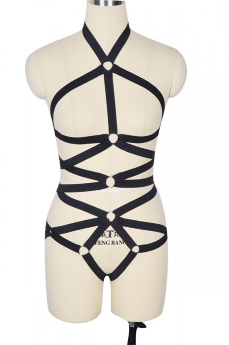 C706-1 Lenjerie sexi tip ham din benzi elastice
