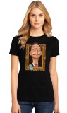 Tricou dama negru - Dali - Frame - XL, THEICONIC