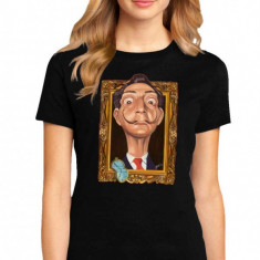 Tricou dama negru - Dali - Frame - 2XL