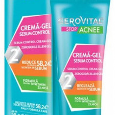 Crema-gel sebum control Stop Acnee, 50ml, Gerovital