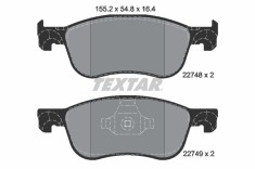 TEXTAR 2274801 Q+ set placute frana,frana disc foto