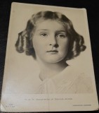 Fotografie tip carte postala, necirculata, S.A.S. Margherita di Savoia-Aosta