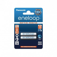 Acumulatori Panasonic Eneloop AAA R3 750mAh 1,2V Ni-MH BK-4MCCE/2BE set 2 buc.