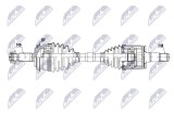Planetara Mitsubishi Pajero IV 3.0, 3.8, 3.2 DID 2006-; partea din fata, stanga, cutie viteze manuala / automata; 3815A195; NTY, aftermarket
