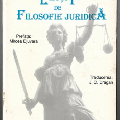 Lectii de filosofie juridica - Giorgio Del Vecchio, pref. Mircea Djuvara