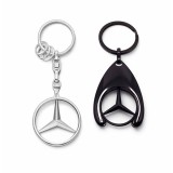 Cumpara ieftin Set de doua brelocuri de chei DEPOX&reg;, editie de colectie, metal, argintiu