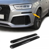 Banda de protectie universala pentru masina 2 bucati &ndash; protectie flexibila pentru bumper &ndash; negru Performance AutoTuning