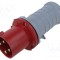 Conector AMPHENOL alimentare AC trifazate IP44 63A 460V mufă tată 4 pini