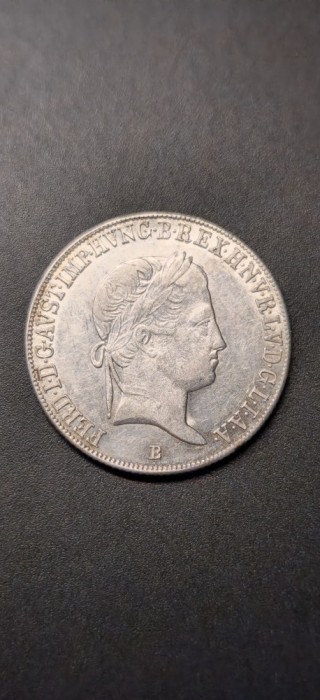 20 Creitari 1844 Ungaria (Krajc&aacute;r, Kreuzer)