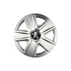 Set 4 capace roti Cu Inel Cromat Esprit R14 Compatibil Cu Peugeot, Autohelix MSA
