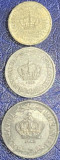 ROMANIA SET TREI MONEDE ZINC ,2 LEI 1941+5 LEI1942+20 LEI1942/