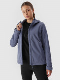 Geacă softshell anti-v&acirc;nt membrana 5000 pentru femei - albastră, 4F Sportswear