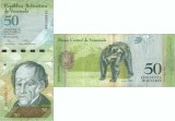 2012 ( 31 I ) , 50 bol&iacute;vares ( P-92f ) - Venezuela