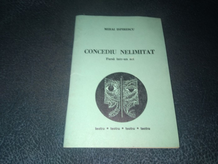 MIHAI ISPIRESCU - CONCEDIU NELIMITAT