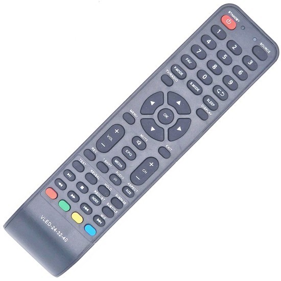 LEDV-40CK308 Telecomanda KNTECH pentru LED VORTEX AKAI, UTOK, STARLIGHT, SENCOR