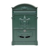 Cutie postala metalica pentru exterior, 410x260x90mm, verde Z-TOOLS / ZTS 5579_V