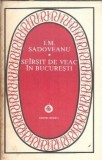 Sfarsit de veac in Bucuresti - Ion Marin Sadoveanu