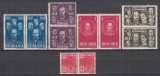 ROMANIA 1948 LP 236 CENTENARUL REVOLUTIEI DE LA 1848 PERECHE SERII STARE MNH