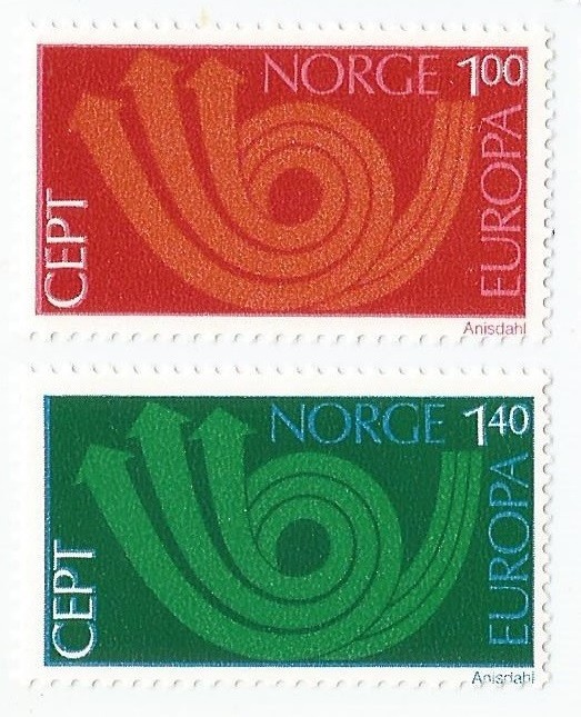 |Norvegia, Europa CEPT, 1973, MNH