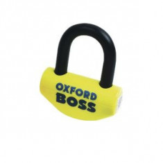 Anti-furt disc frână Lock Boss OXFORD colour yellow mandrel 16mm
