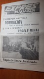 Ziarul expres magazin 24-31 iulie 1990-anul 1,nr.1 ,prima aparitie-regele mihai