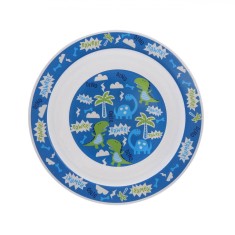 Bol Plastic, Dinozauri, Albastru, Diametru 16cm