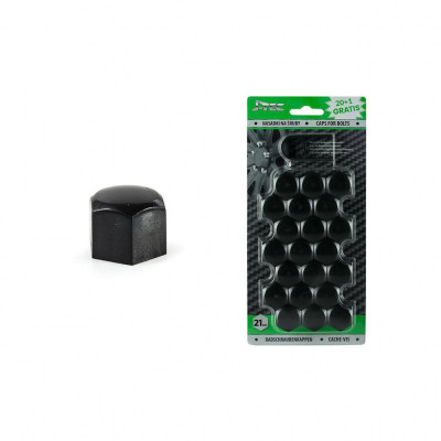 Set capace prezoane 21 mm, culoare Negru foto