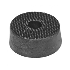 Picior cauciuc boxa R37x15mm montabil cu surub R5mm cauciuc masiv