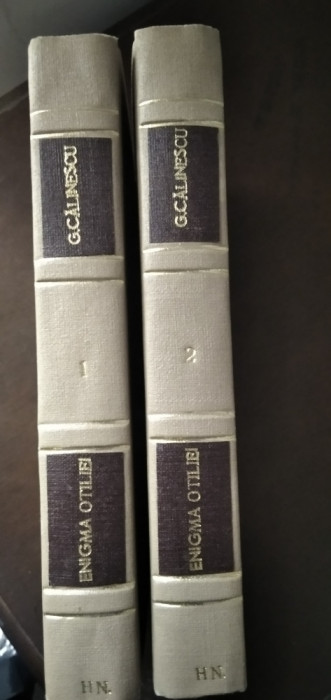 Enigma Otiliei George Călinescu prima ediție anul 1938