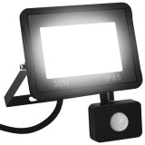 Cumpara ieftin Proiector LED cu senzor, 30 W, alb rece