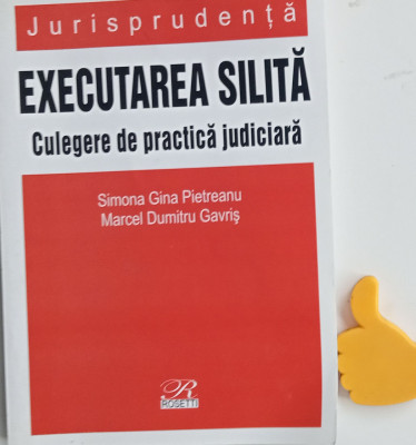 Executarea silita Celegere de practica judiciara - Simona Gina Pietreanu, foto