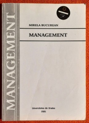 Management - Mirela Bucurean foto